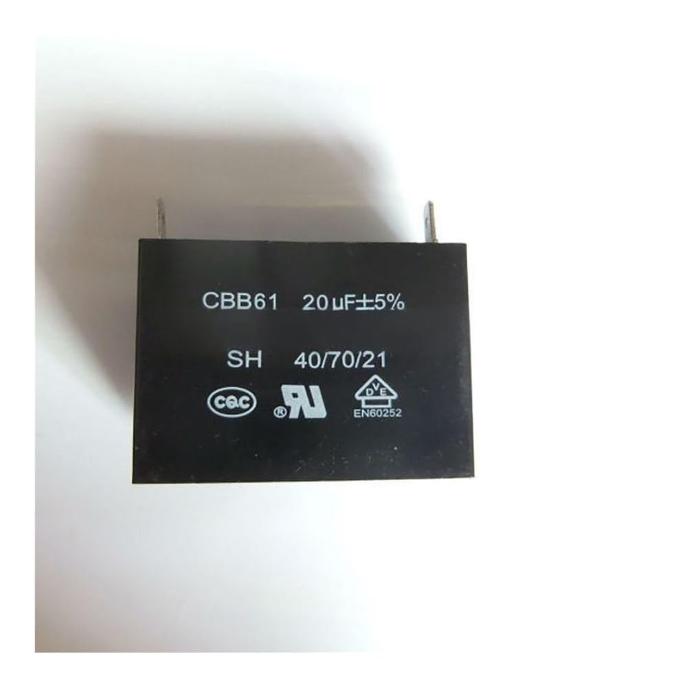 Condensateur CBB61 20 µF pour moteur électrique 350V AC