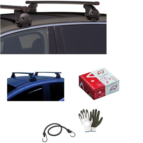 Compatible avec Citröen Xsara Picasso 5p (04-08) (68052) Barres DE Toit DE Voiture Barre DE Voiture 110CM sans Main Courante avec Fixation DIRECTE sur Le...