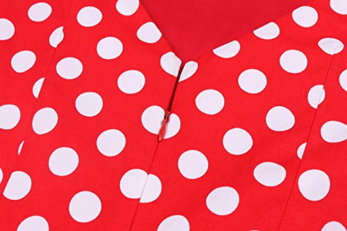 Image of MINTLIMIT Women's 1950s Retro Vintage Cocktail Party 3 /4 Sleeve Swing Dress