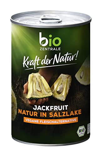 biozentrale Jackfruit Natur in Salzlake, bio, vegane Fleischalternative, glutenfrei, ohne Soja, fettarme Ballaststoffquelle, fleischähnliche Textur Cover