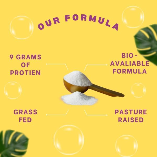 Miniatura 4 de Greenfield Nutritions - Polvo de péptidos de colágeno halal  0.32 oz de proteína halal probiótico, biotina, ácido hialurónico y vitamina C  9.52 oz