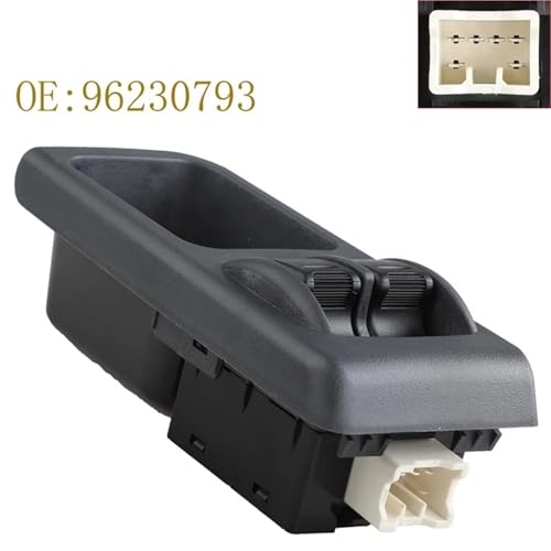 Lève-vitre électrique pour Daewoo Lanos : bouton de commande avant gauche 96230793 - 2