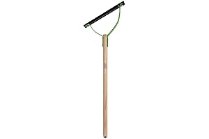 2915300 Double Blade Scythe Grass Cutter with Hardwood Handle, 30 Inch