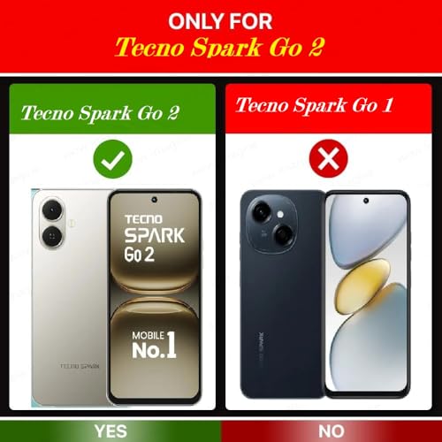 Image of Camera Bump Protection & Inner Velvet Fabric Lining Matte Back Cover Compatible for Tecno KM4 / Spark Go 2 - Green
