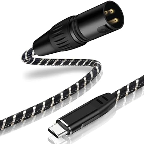 NCGGY USB C to XLR Audio Cable Cover