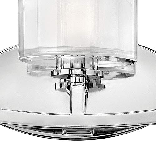 Hinkley Meridian Collection Contemporary Modern Three Light Bathroom Vanity Fixture, Chrome #TOP2