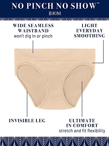 Image of Vanity Fair Women's No Pinch No Show Seamless Underwear