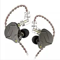 Fone de Ouvido KZ ZSN PRO Intra Auricular 2 Drives Retorno de Palco (Preto Sem Mic)