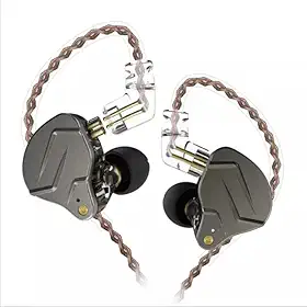 Fone de Ouvido KZ ZSN PRO Intra Auricular 2 Drives Retorno de Palco (Preto Sem Mic)
