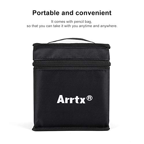 Canetas Marcadoras de Álcool 60 Cores, Conjunto de Marcadores de Pontas Duplas Marcadores de Esboço