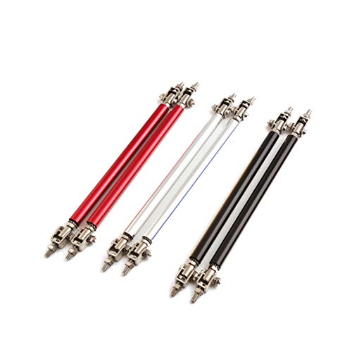 Btuty 2 PCS 100-200mm Pára-choque dianteiro ajustável Bordo Divisor Barra de Suporte Barra de Suport