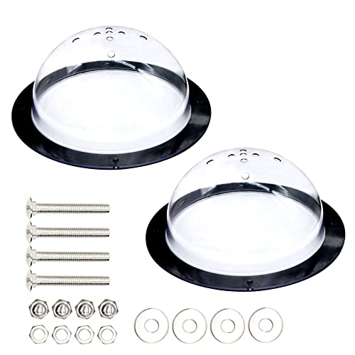 Qlvily 2 Packs Dog Fence with Air Holes, 12.4