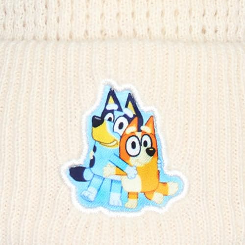 Image of Bluey Boys Big Kids Knit Hat and Gloves Set - Kids Hat Glove Set