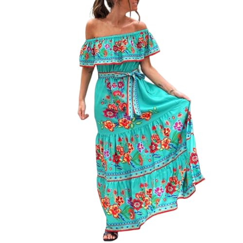 Robe longue femme mexicaine pour célébrer la légèreté de l'été