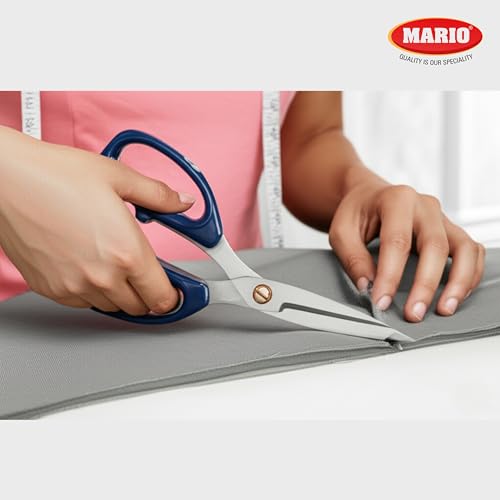 Mario Tailoring Scissors – Multipurpose Stainless Steel Cutting Scissors – Sharp Blade with Comfortable Grip – Ideal for Sewing, Fabric & Craft – MS 72 - Image 2 thumbnail