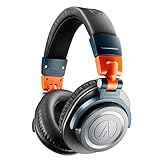 オーディオテクニカ ワイヤレスヘッドホン 限定カラー ATH-M50xBT2 LAB 45mm大口径ドライバー / Bluetooth5.0 AAC/LDAC/低遅延モード/ビームフォーミングマイク/Alexa/Fast Pair/有線接続対応 / 50時間再生 / マルチペアリング