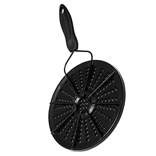 CIYODO Thermal Conductive Plate Heat Conduction Plate for Induction Stove Heat Converter Disk for Bbq Deflector Black