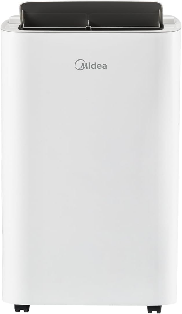 MIDEA Climatiseur Mobile Silencieux 9000 BTU avec Évacuation | 4 en 1: Climatisation  Ventilation  Déshumidification  Sleep | Clim Portable avec Contrôle App & Télécommande | Kit de Fenêtre Inclus
