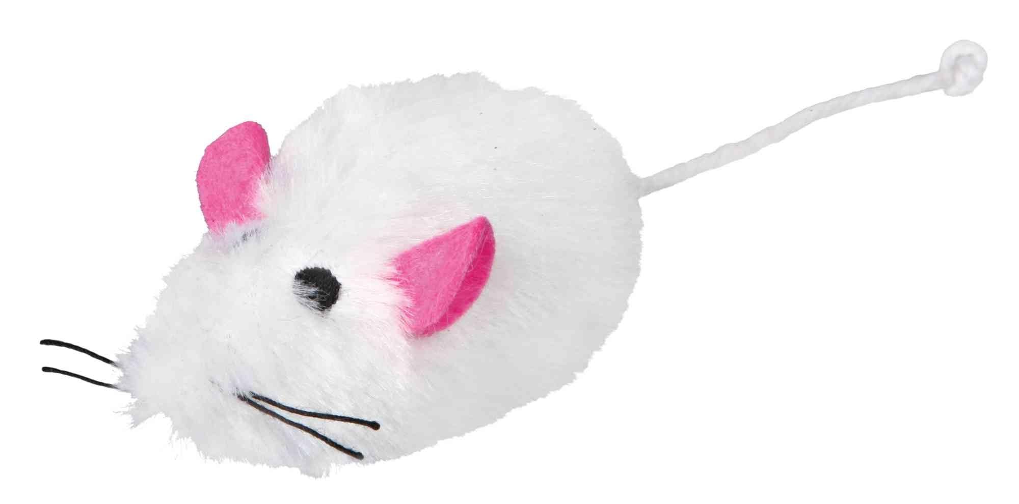 Trixie - Surtido Ratones Peluche. 9 Cm