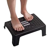 Uso amplio: ideal tanto para adultos como para niños/as cuando hacen trabajo y estudio, en casa y en la oficina, posición cómoda sentada, reposapiés y taburete de inodoro.