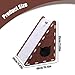 Bothyi Triangle Cat Scratcher Cat Scratching Board Felt Pet Accessory Practical with Interactive Hole for Indoor Cats Scratching Pad