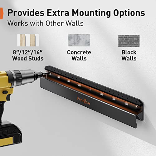 Perlegear Studless Tv Wall Mount For Most 24-55 Inch Tvs Up To 100 Lbs, Heavy-Duty No Drill Tv Mount, Drywall Tv Bracket With Max Vesa 400X400Mm, No Stud, Easy Install, Low Profile, Pgmt7 #TOP4