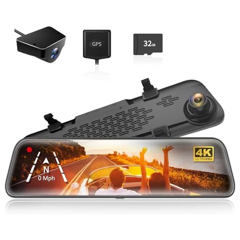 WOLFBOX G840S 12" 4K Mirror Dash Cam Cover