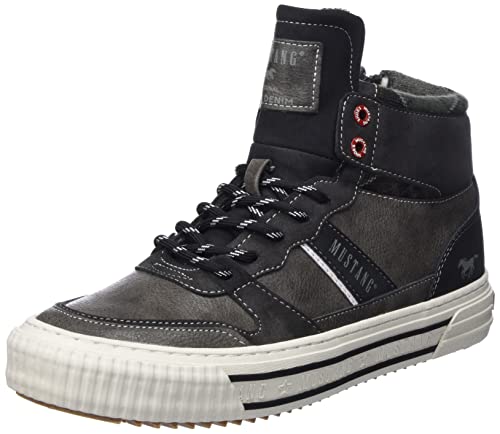 Mustang Herren Schnür-Boot, grau, 41 EU