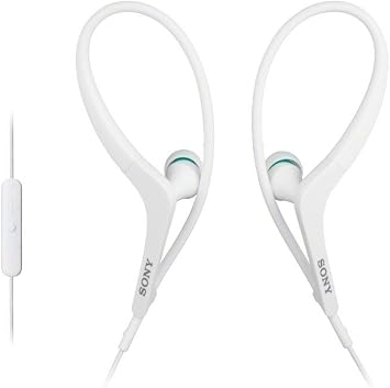 Sony MDR-AS400IP/W Active Sports Headphones, White