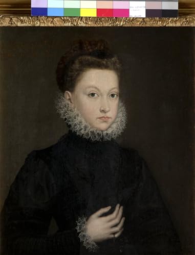 Tableaux Graffiti Art de l'Infante Isabella Clara Eugenia par Sofonisba Anguissola Toile 60x90cm