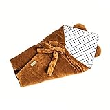 SERIMANEA Manta para bebé de terciopelo supersuave para env