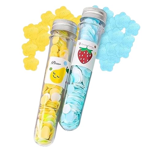 SRUJAMEE Travel-Friendly Disposable Paper Soap Sheets – Portable Flower Design Tube, Mixed Fragrances, Gentle on Skin, Ideal for Handwashing, Camping, Hiking, and Travel Essentials (Pack of 2)-image-34