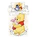 Disney - Juego de cama de Winnie Pooh, 2 piezas Tamaño: 100 x 135 cm, 40 x 60 cm, 100 % algodón