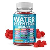 NutraPerfecto Water Retention Diuretic Gummies for Bloating & Swelling Relief – Detox, Digestive Support with Dandelion Root, Potassium, Magnesium, Vitamin B6, Horse Chestnut, Parsley Leaf & More
