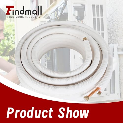 Tuyau en cuivre pour climatisation de 15m isolé double mini split - 4