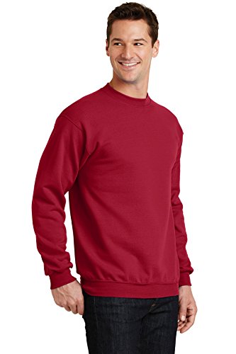 Port & Company - Core Fleece Crewneck Sweatshirt 3XL Red4