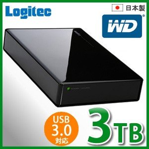 Logitec 外付型 ハードディスク 3TB Amazon | ロジテック USB3.0対応3TB外付けハードディスクLHD