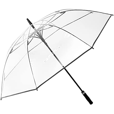 G4Free 62 Inch Transparent Automatic Umbrella Cover