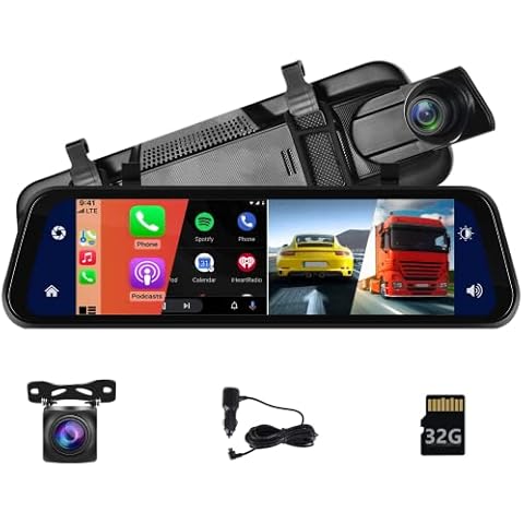 Hodozzy Rétroviseur Dashcam 9,66" Cover
