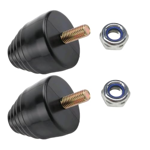 YTFRL 2 PCS Suspension Bump Stop Extra Strength Rear Bump Stops for Shock Absorption and Cushioning All-Purpose Rubber Bump Stopper Automotive Accessories for Cars Trucks Vans