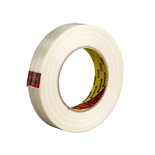 Image of Scotch 42275-case Filament Tape 8988 18 mmx330 M, 8 /Case, 8988, Polypropylene, Clear (Pack of 8)