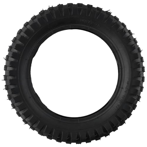 EasyByMall Pneu extérieur et chambre à air pour mini moto tout-terrain 49 cc MX350 MX400, pneu de rechange en caoutchouc de 30,5 cm