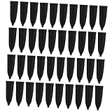 SHOWERORO 100個 書道筆用プラスチック保護キャップ 耐摩耗性ブラシペンカバー 携帯便利 軽量ブラシスリーブ 書道筆保護に