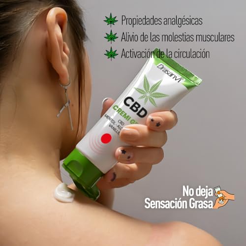 Cremigel Cannabis CBD contra Piernas Cansadas y Tensión Muscular 75ml 2
