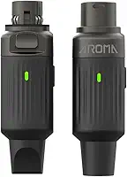 KINGSTER VEDO AROMA Sistema de microfone sem fio, adaptador Mic, receptor transmissor dinâmico, 7 canais, plugue XLR, UHF AROMA-ARC2
