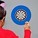 Jorzer Dartboard Surround EVA Round Darts Board Surround Ring Protective Dartboard Backboard Detachable Blue Darts Board Wall Protector for Home, Club, Bar.