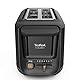 Tefal Toaster mit 2 Schlitzen, inkl. Magnetklammern, große Bedienelemente, 7 Bräunungsstufen, herausnehmbare Krümelschublade, Erhöhungsfunktion TT533811, Schwarz