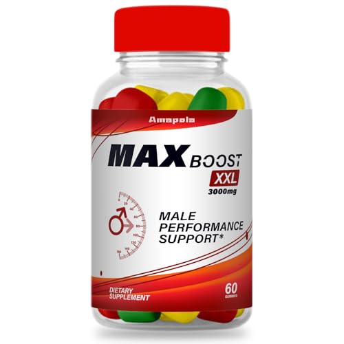Amapola MaxBoostXXL - Max Boost XXL Gummy Formula (Single, 60 Gummies)