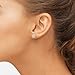 Diamond Stud Earring | 6 Carat IGI Certified Princess Shape Lab Grown Diamond Stud | 18K in Rose Gold | Circa Lab Diamond Stud Earrings | Prong Setting | FG-VS1-VS2 Quality | Friendly Diamonds