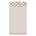 Printed Note Pads, 4 x 8, Lined, Assorted, 75 Sheets/Pad, 3 Pads/Pack, Sold as 3 Pad